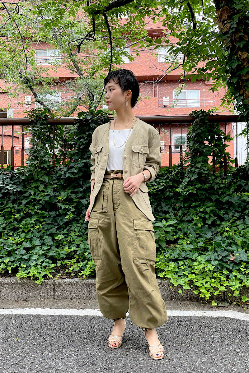 StylingNigel Cabourn WOMAN THE ARMY GYM NAKAMEGURO STORE
