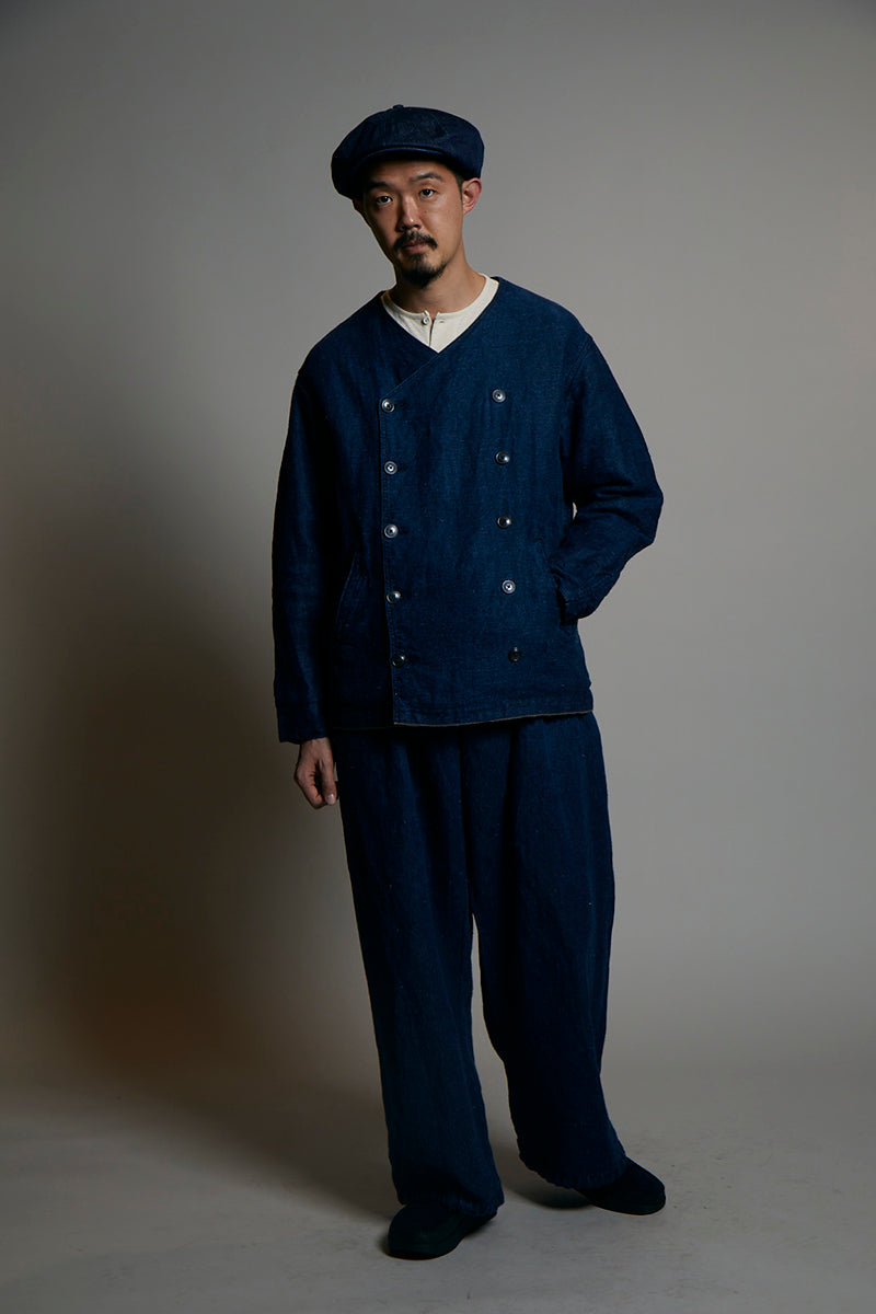 【ナイジェル・ケーボン】MAN / フォーレンダムジャケット -ヘンプデニム / VOLENDAM JACKET -HEMP DENIM