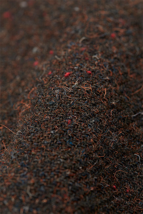 【ナイジェル・ケーボン】WOMAN / ギャザースカート - ドネガルツイード / GATHERED SKIRT DONEGAL TWEED