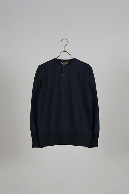 waffle henley neck shirt www.krzysztofbialy.com