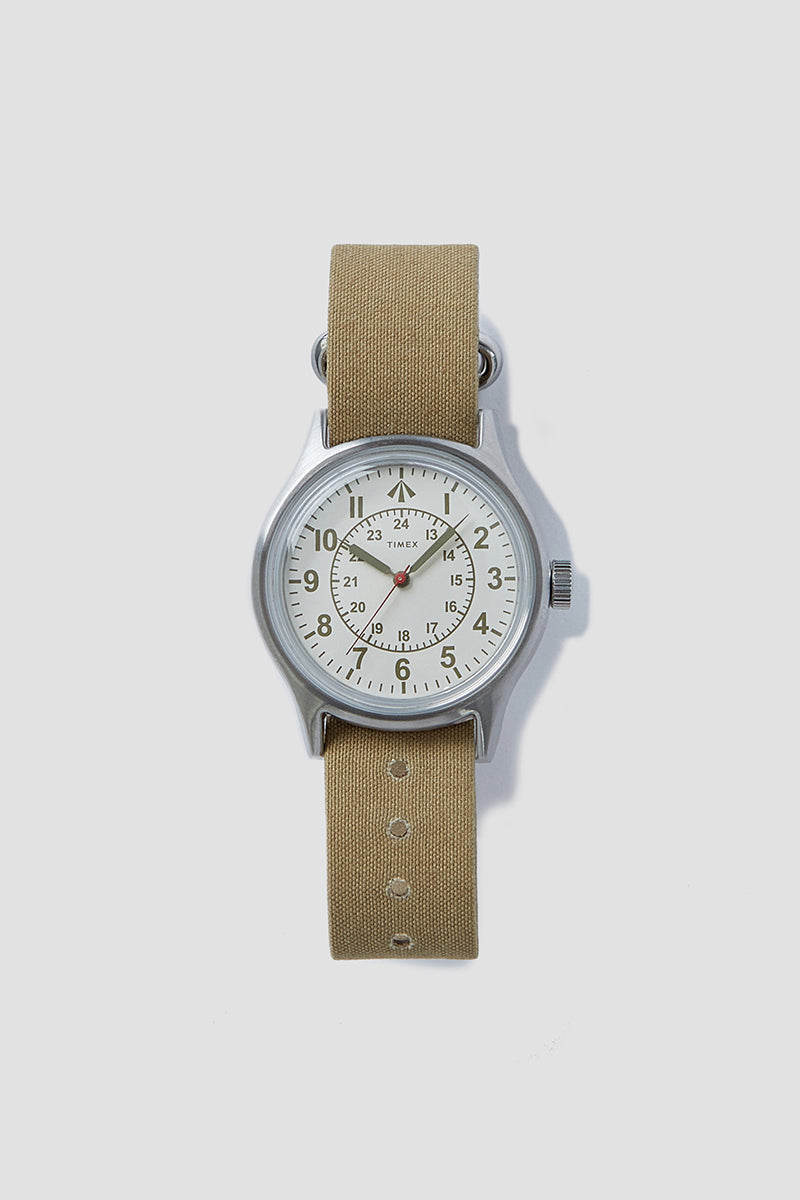 ムーブメント電池式Nigel Cabourn × Timex