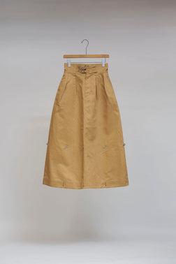 【ナイジェル・ケーボン】WOMAN / ボンベイスカート - コットンヘンプ / BOMBAY SKIRT - COTTON HEMP