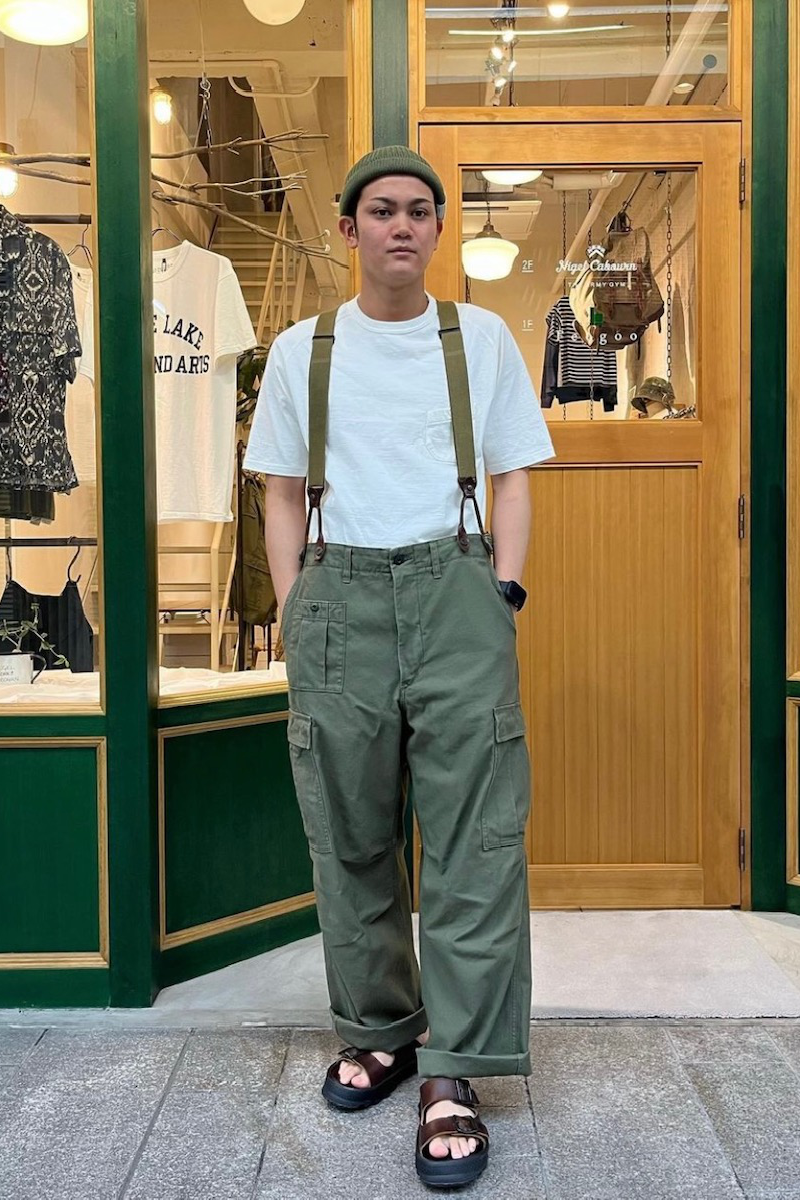 Styling]Nigel Cabourn THE ARMY GYM OKAYAMA STORE 2022.7.28 ...