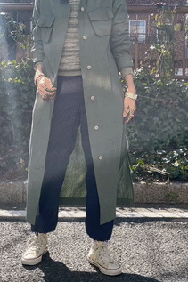 【ナイジェル・ケーボン】 WOMAN / 1960s ジャングルファティーグドレス / 1960s JUNGLE FATIGUE DRESS