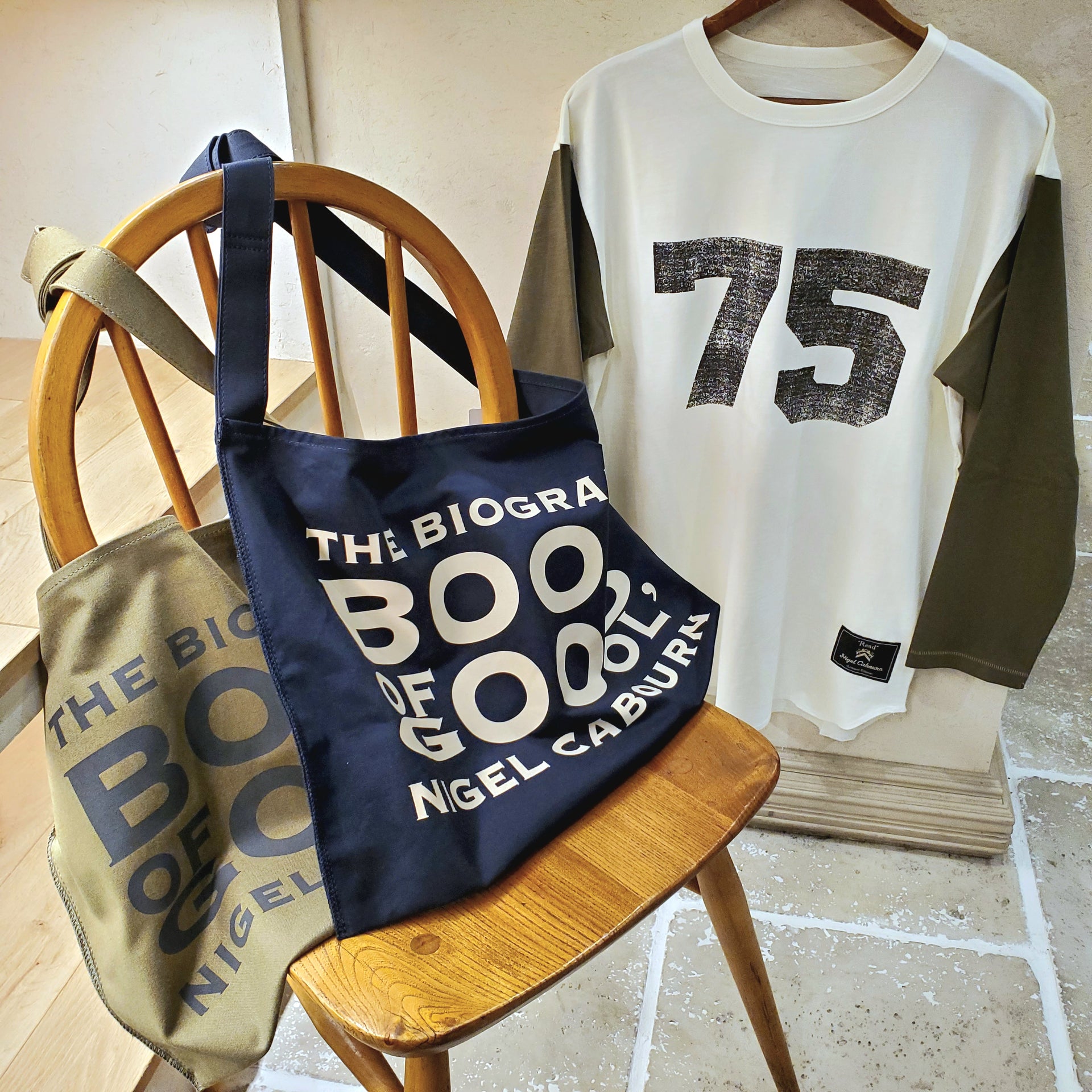 5店舗限定》Biography Book T-Shirt & Bag – ナイジェル・ケーボン 