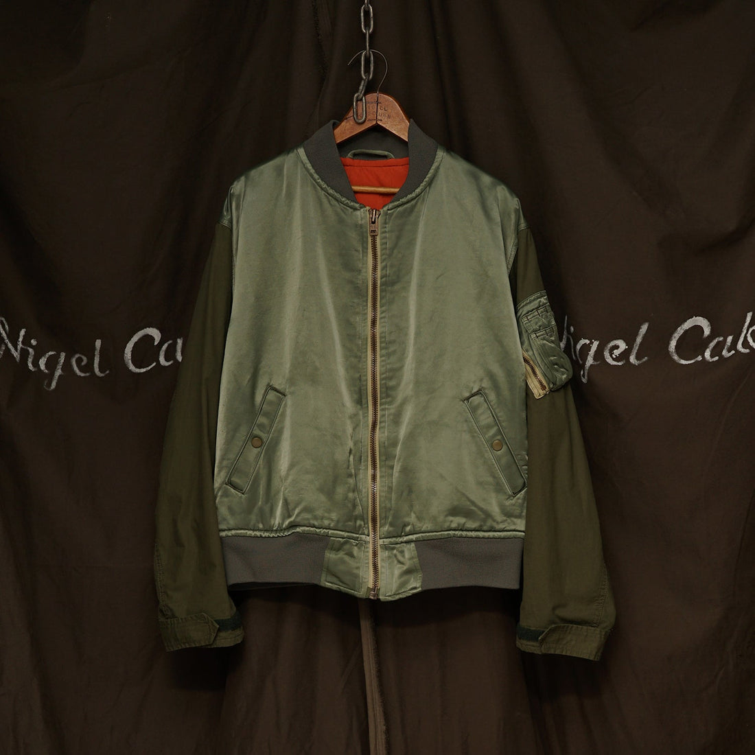 ナイジェル・ケーボンにしか生み出す事ができない【MA-1 MODIFIED JACKET】