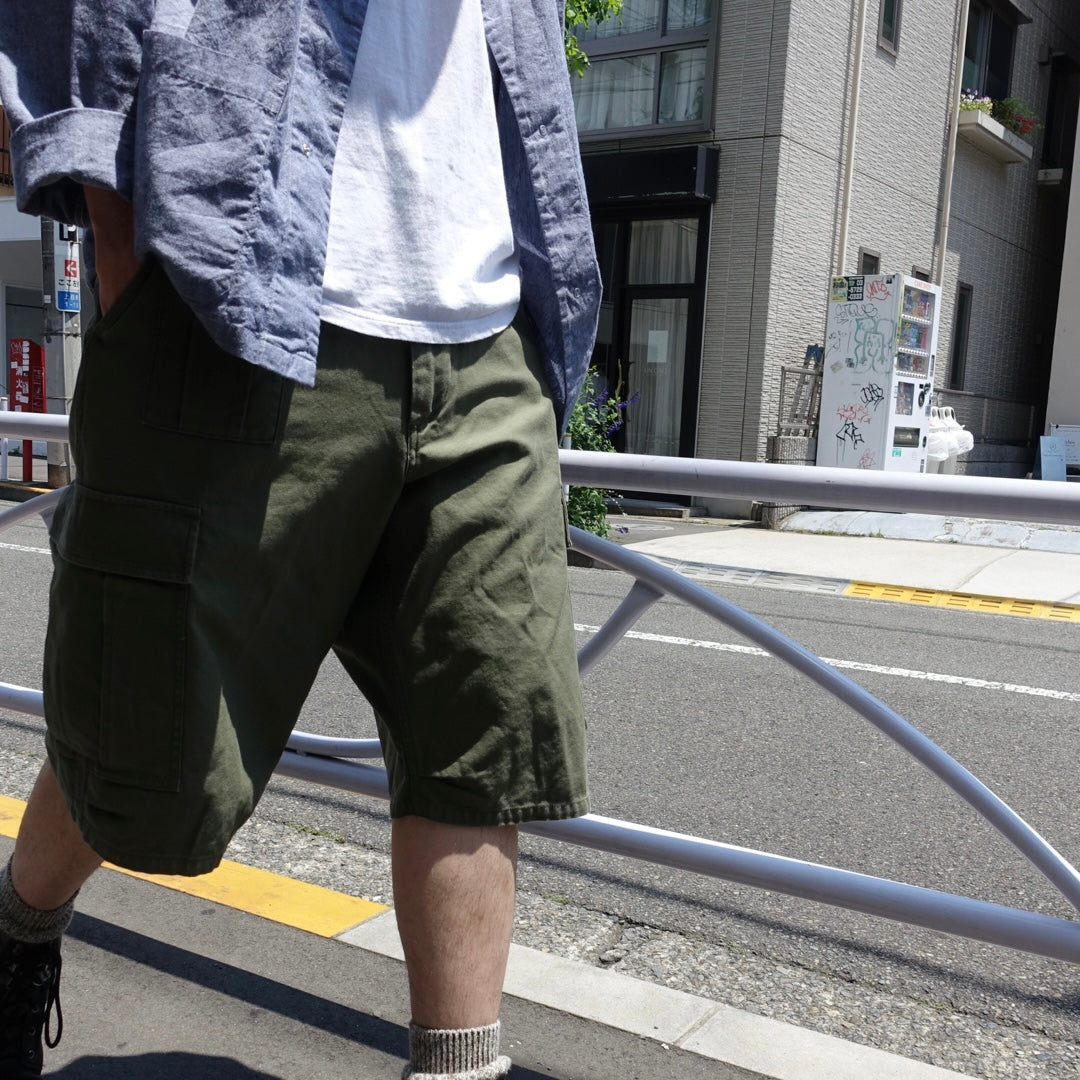 VINTAGEを超える》アーミーカーゴショーツ / ARMY CARGO SHORT