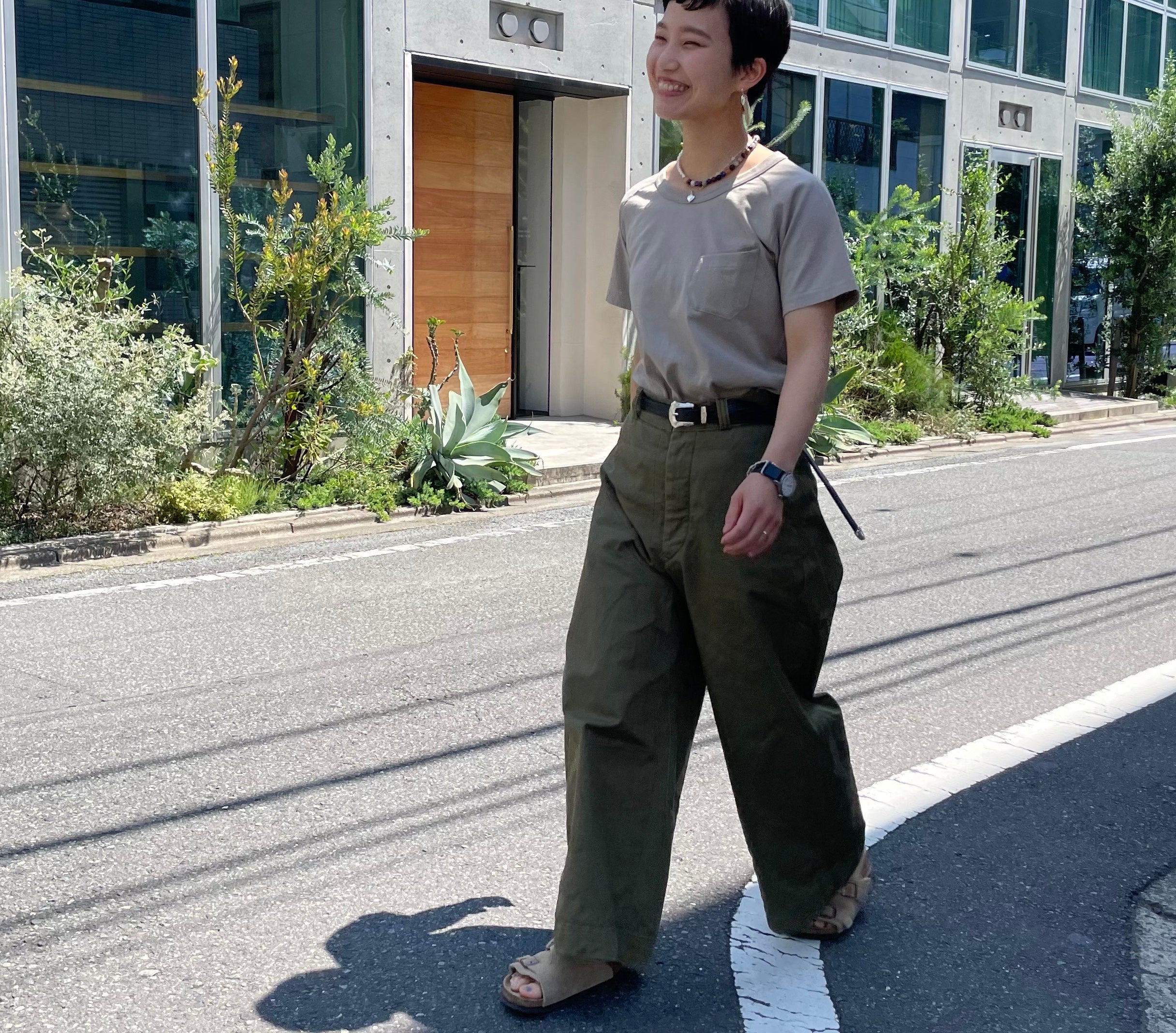 希少 ナイジェルケーボン80's 地球儀タグ ワイドチノパンツ カーキ 30 とにかくワイドチノパンツ推し – ナイジェル・ケーボン オンライン
