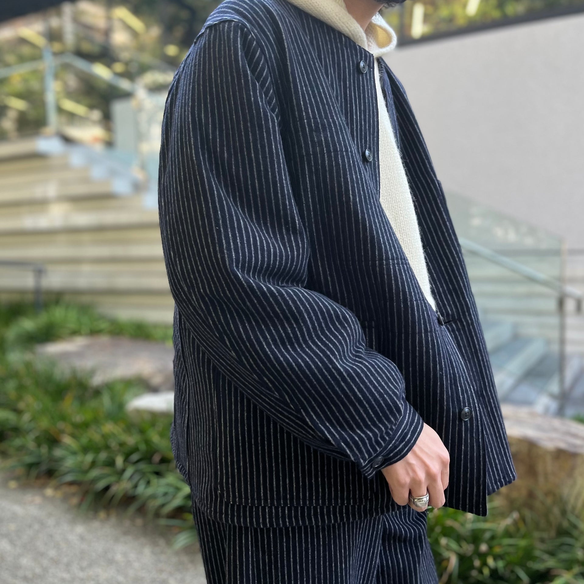 高級ウール 》WOOL HICKORY – ナイジェル・ケーボン オンラインストア 