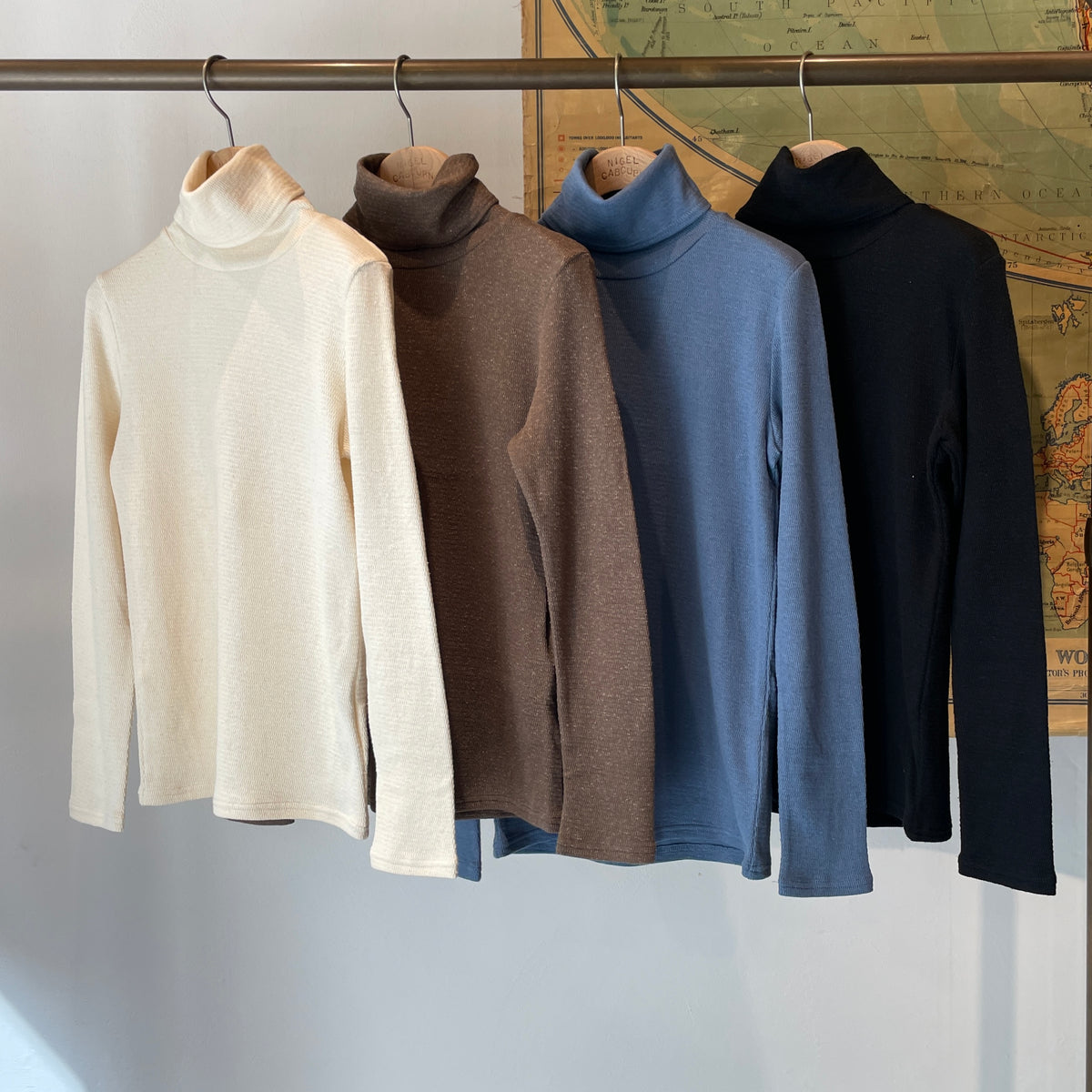 毎日着たい》 HIGH NECK LONG SLEEVE C/S – ナイジェル・ケーボン 