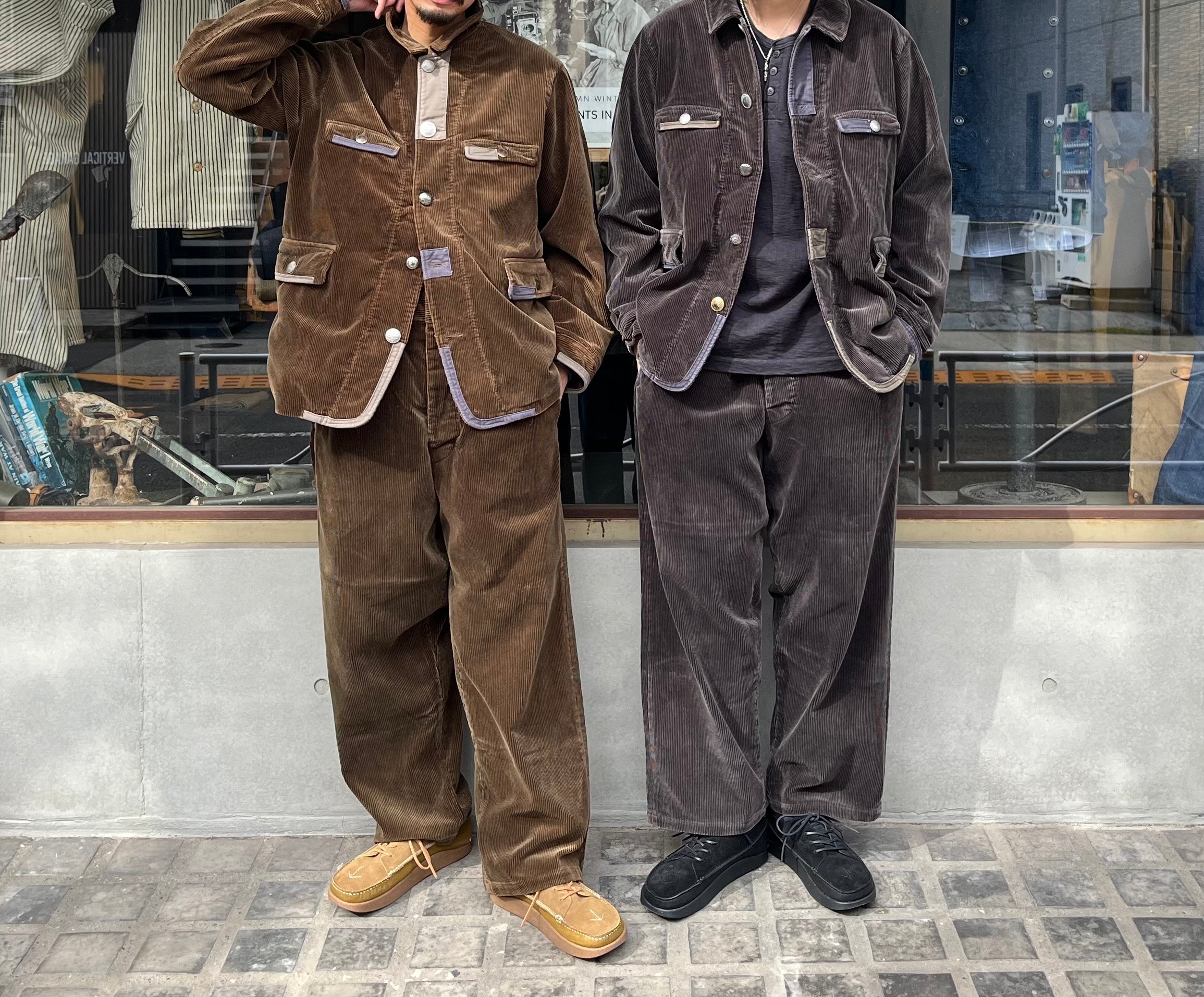 《AW22 注目のセットアップ》CORDUROY CLOTHES