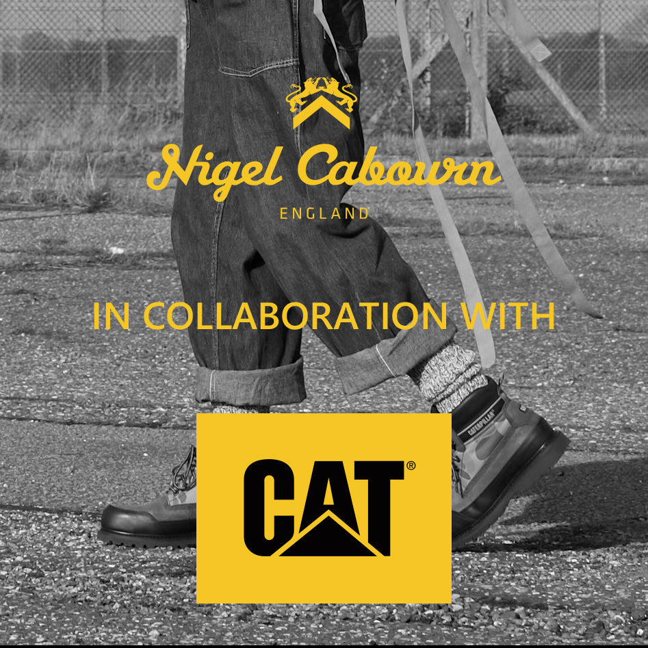 【2022年10月7日全国一斉発売】Nigel Cabourn x CAT FOOTWEAR