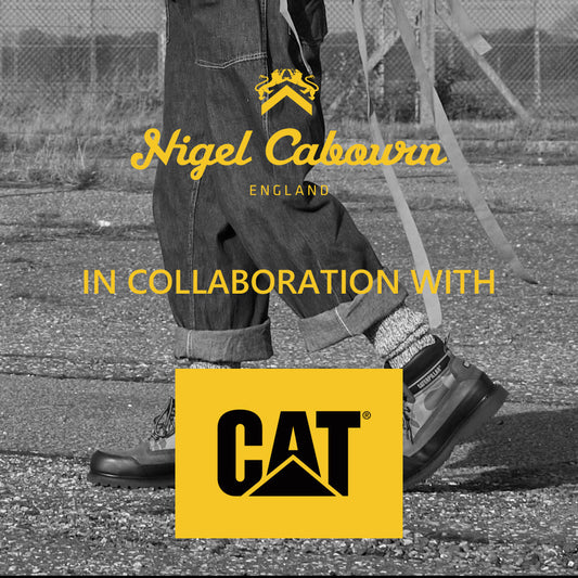 【2022年10月7日全国一斉発売】Nigel Cabourn x CAT FOOTWEAR
