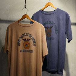 《ユニークなプリントTシャツ》6oz PRINT T-SHIRT - FARMER　