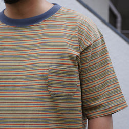 《夏の主役になる》9.5oz BORDER HALF SLEEVE T-SHIRT
