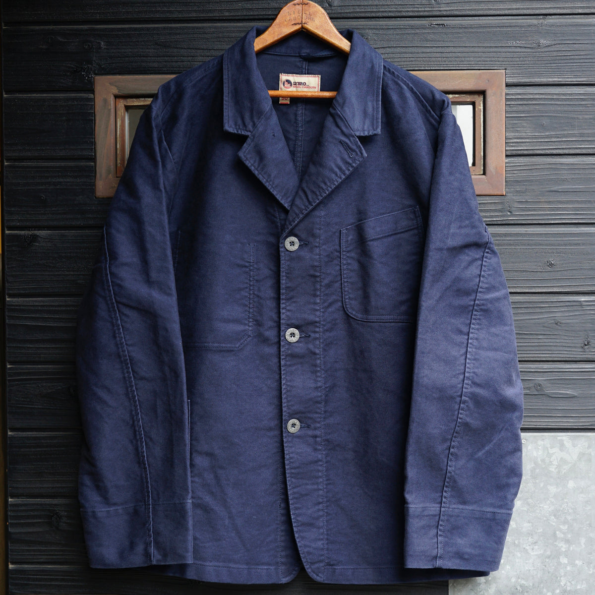 使い勝手抜群のジャケット》WORK SUIT JACKET - MOLESKIN – ナイジェル 