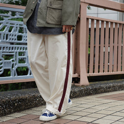《ミリタリーアイテムと好相性のパンツ》BASEBALL PANT - COTTON NYLON - Ivory