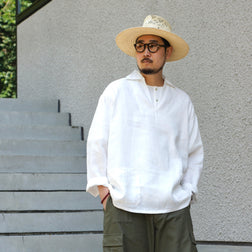 《最後のチャンス》FRENCH PULLOVER SHIRT - HEMP