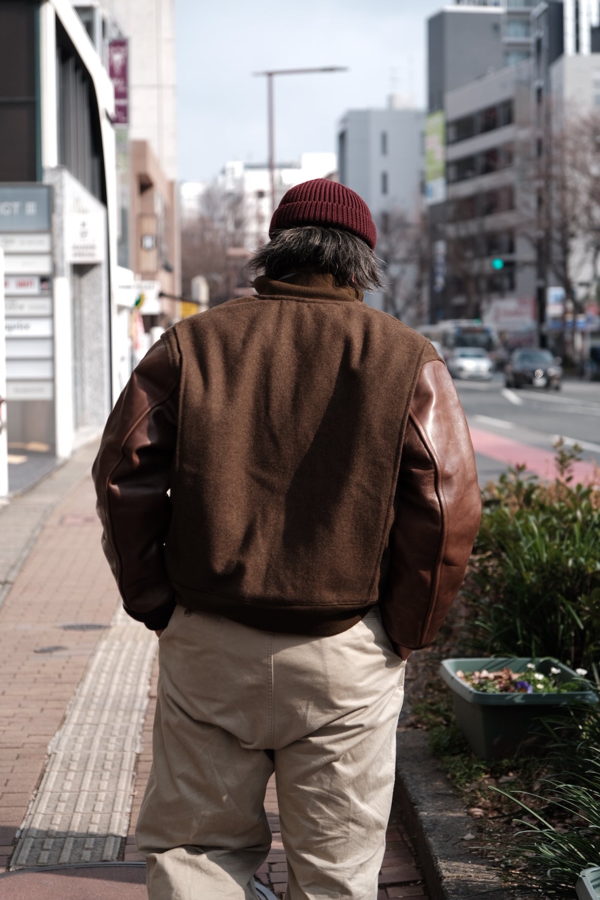 オンライン完売》40'S TANKERS JACKET - ARMY MELTON – ナイジェル