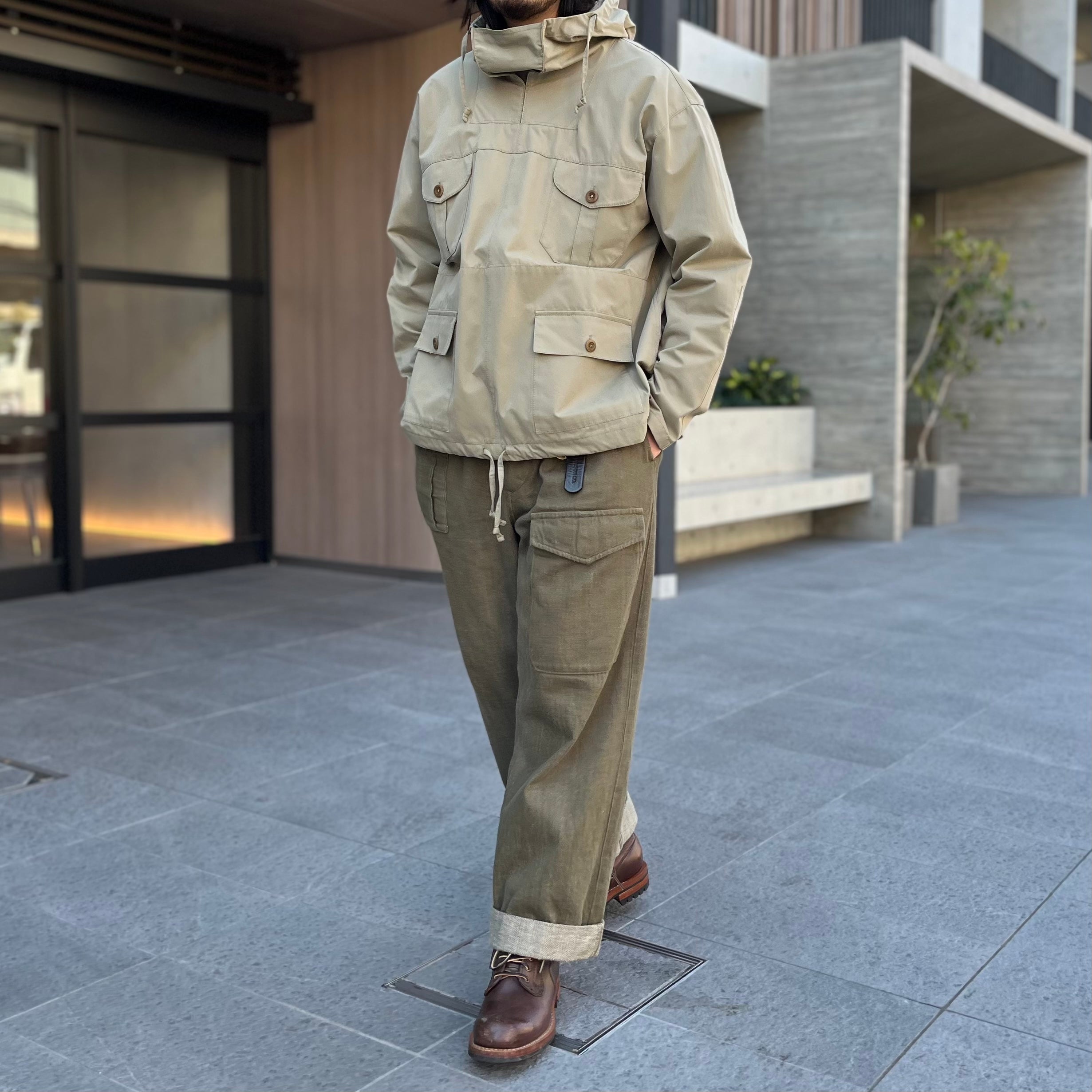 在庫揃えました 》BRITISH ARMY SMOCK - COTTON POPLIN