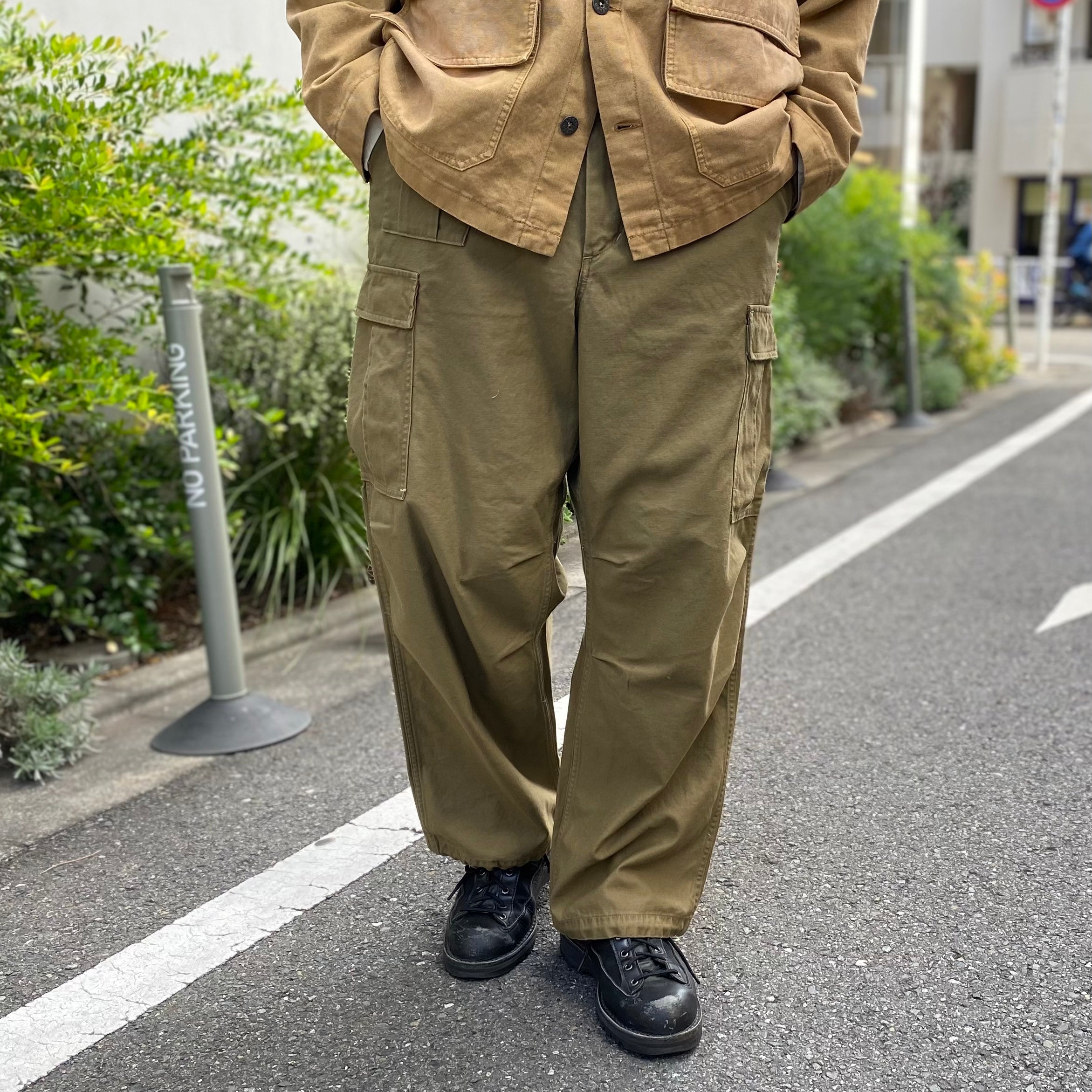 【ナイジェル・ケーボン】ARMY CARGO PANT裾幅270