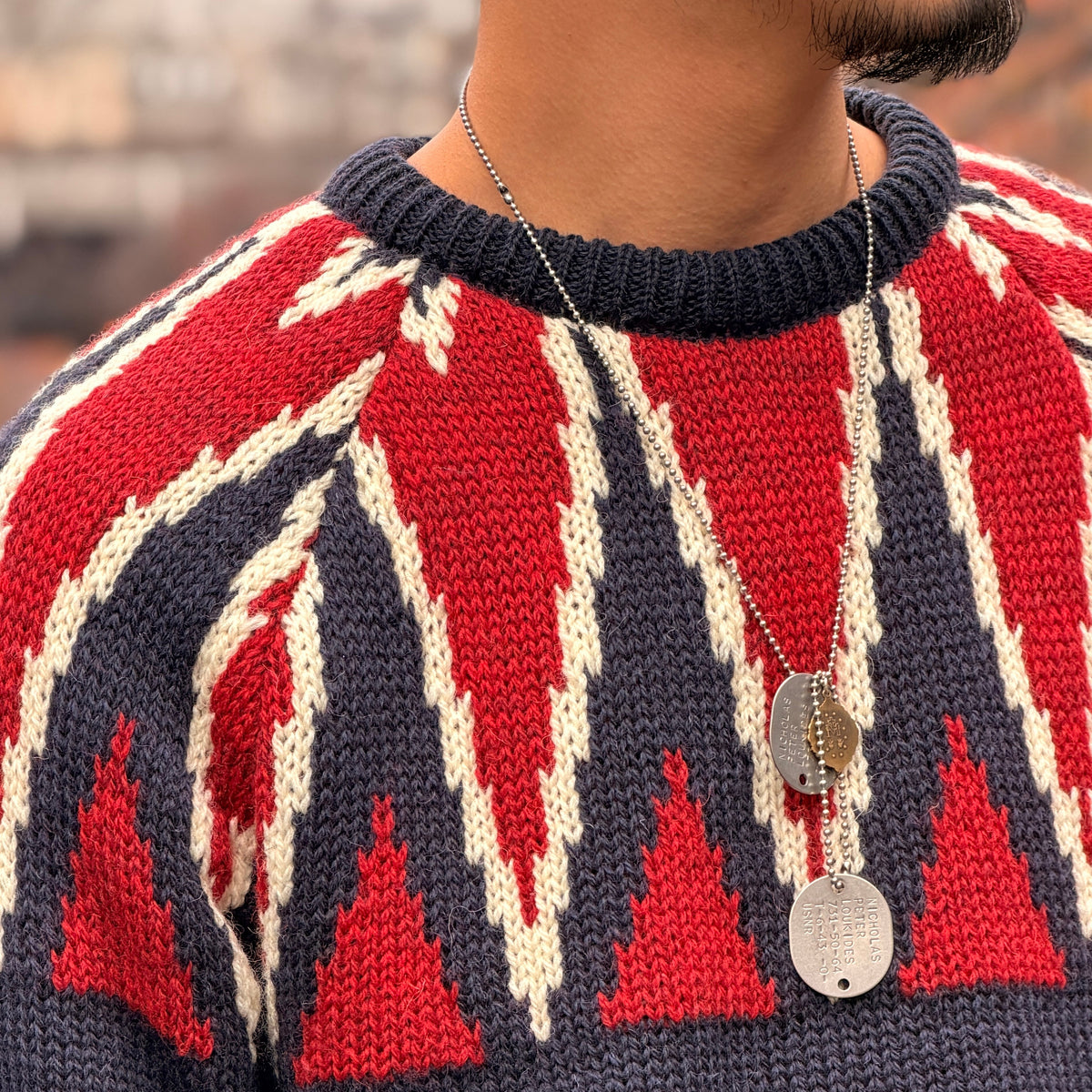 イギリスよりニットが入荷》KEY CREW KNIT – ナイジェル・ケーボン 