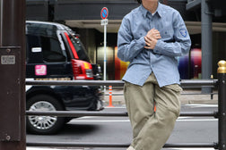 《シャンブレーの勧め》US NAVY SHIRT - DUNGAREE