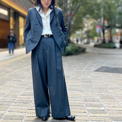 《Nigel Cabourn WOMANが提案する正統な服》WOOL SERGE Series