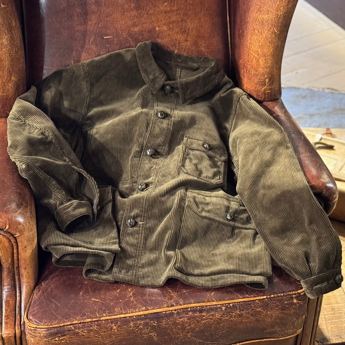 ナイジェル・ケーボンのコーデュロイ》FRENCH WORK 8W CORDUROY 