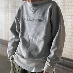 《 育てて着たいスウェット》50s CREW NECK - LETTERED