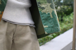 《魅せるカモ柄》UTILITY OVERSHIRT