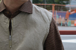 《変わり種の秋服》GRANDPA SHIRT-CHECK