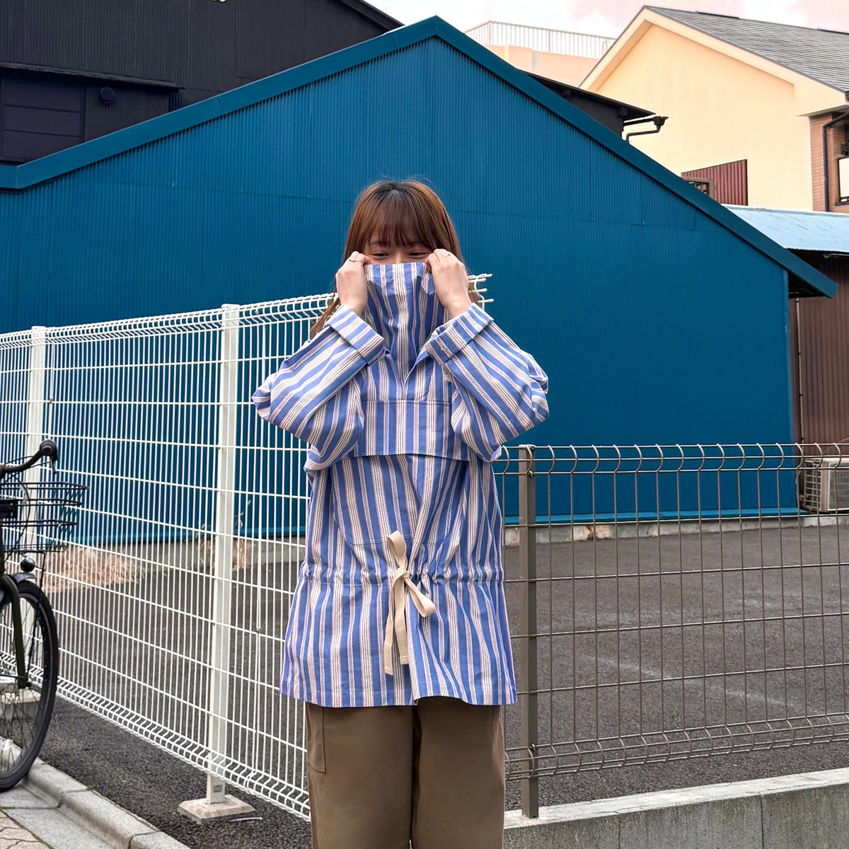 新規入荷》Cabourn Rebourn - Stripe Smock – ナイジェル・ケーボン 