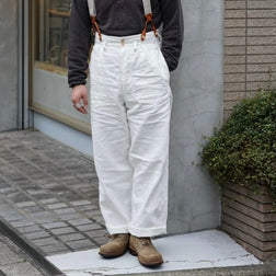 《麻の魅力》FRENCH WORK PANT - HEMP CANVAS