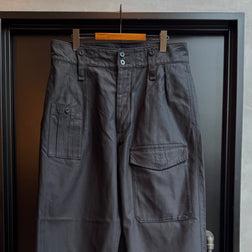《BLACKを纏う》BRITISH ARMY PANT - BLACK