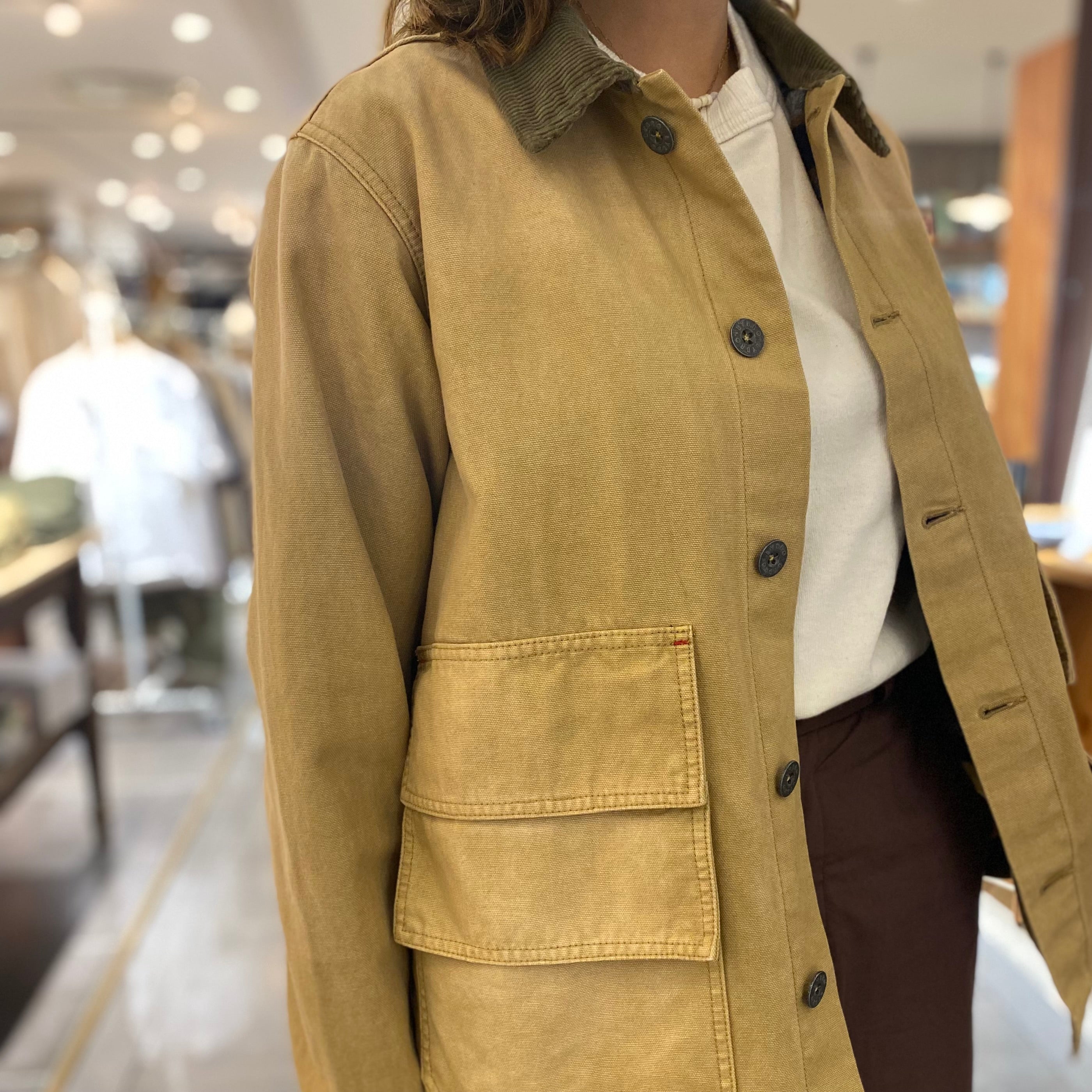 ジャケット・アウター Nigel Cabourn - HUNTING CHORE JACKET Styling]Nigel Cabourn THE ARMY GYM FLAGSHIP STORE 2023.10.30