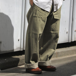 《Re Stock》 BRITISH ARMY PANT - LOOSE DENIM