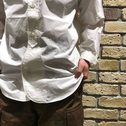 名作のシャツがついにアップデートされました！BRITISH OFFICERS SHIRT TWILL / ブリティッシュ オフィサーズシャツ ツイル