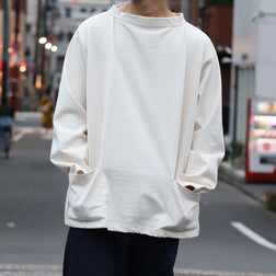 《優しい着心地》FISHERMANS SHIRT - BUMPY JERSEY