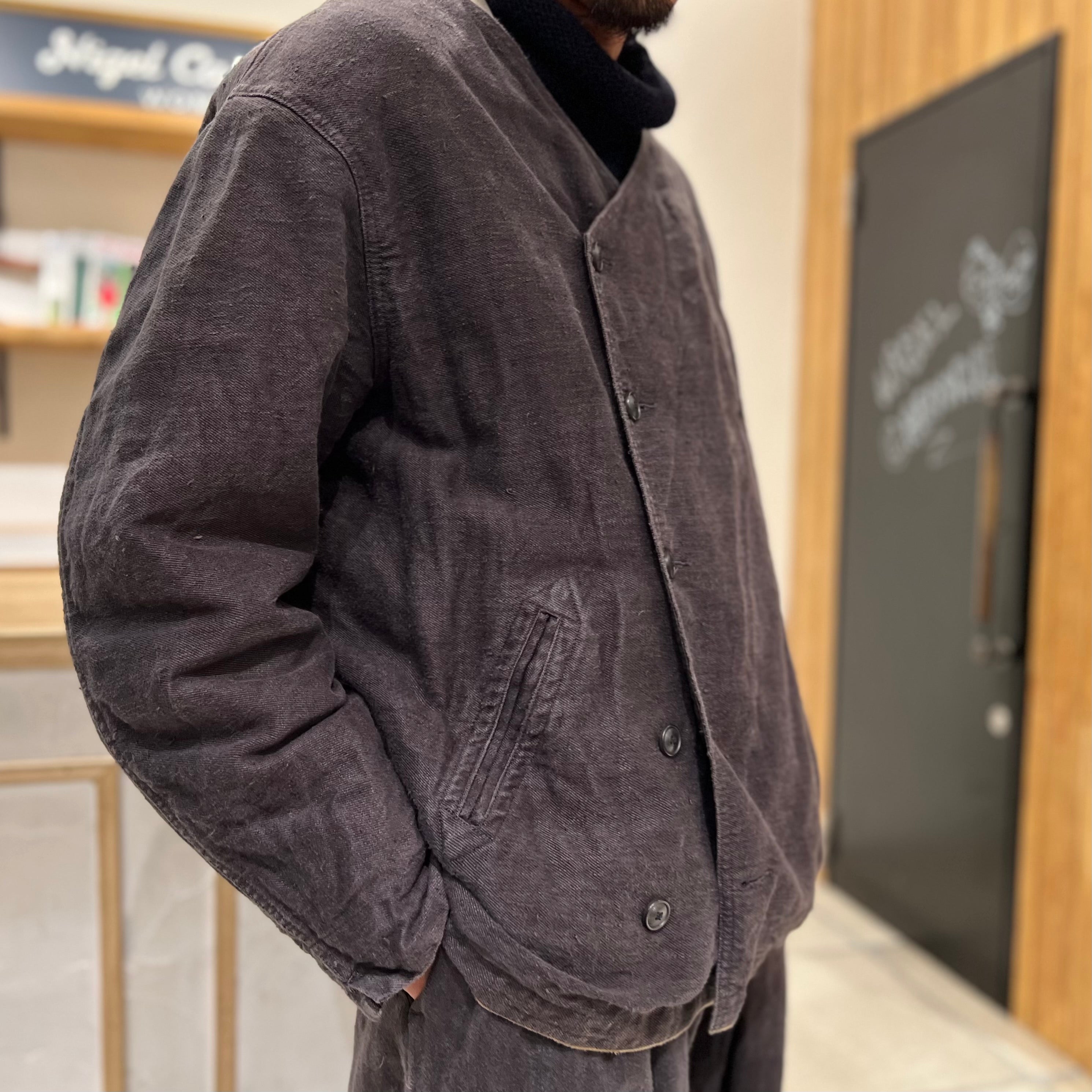 《National Costume》VOLENDAM JACKET-HEMP DENIM