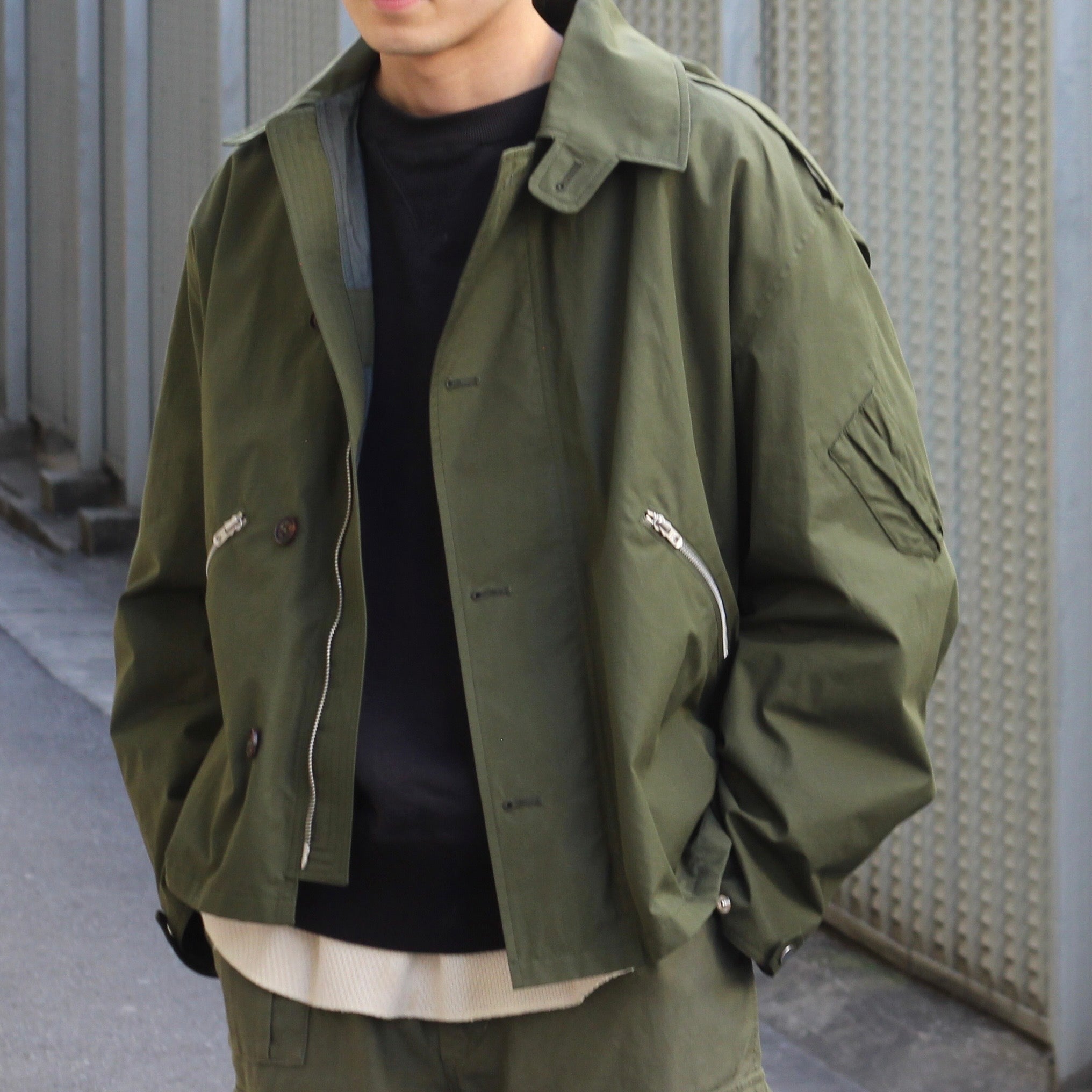 街に馴染むフライトジャケット》RAF UTILITY JACKET – ナイジェル