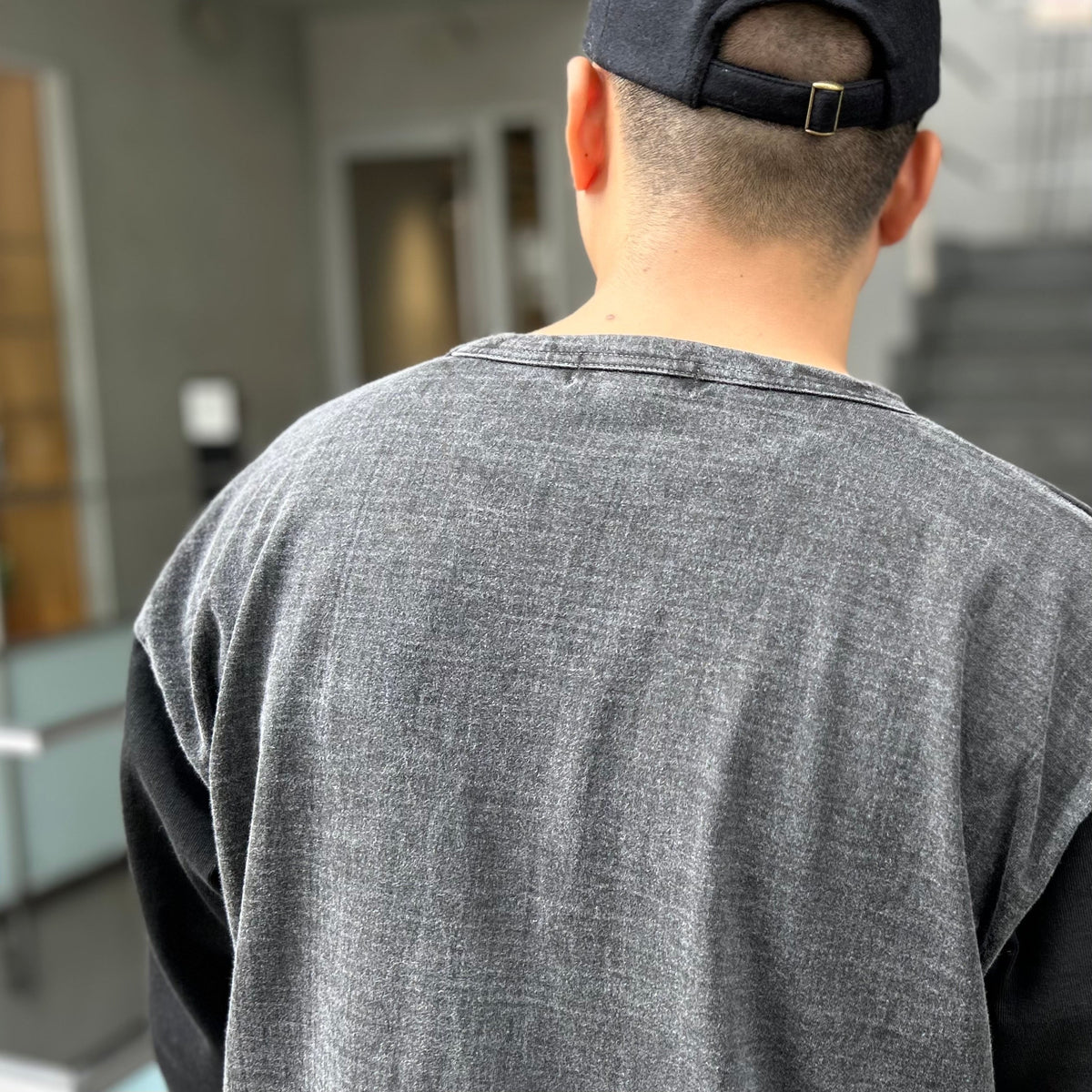 細部に拘りが光るベースボールシャツ》BASEBALL T-SHIRT PIGMENT 