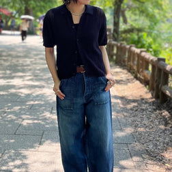 《快適さ追求のリラックスデニム》DECK PANT - VINTAGE WASH