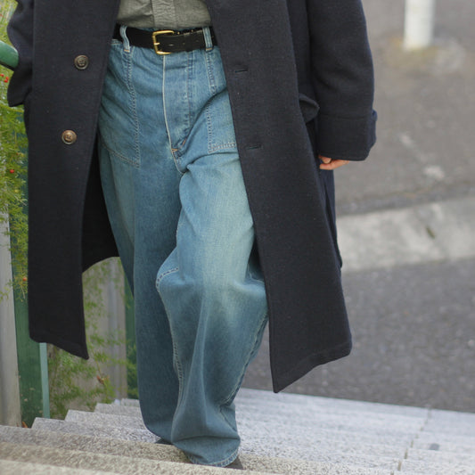 《直営店限定アイテム入荷のお知らせ》30s US WORK PANT MIX DENIM 　