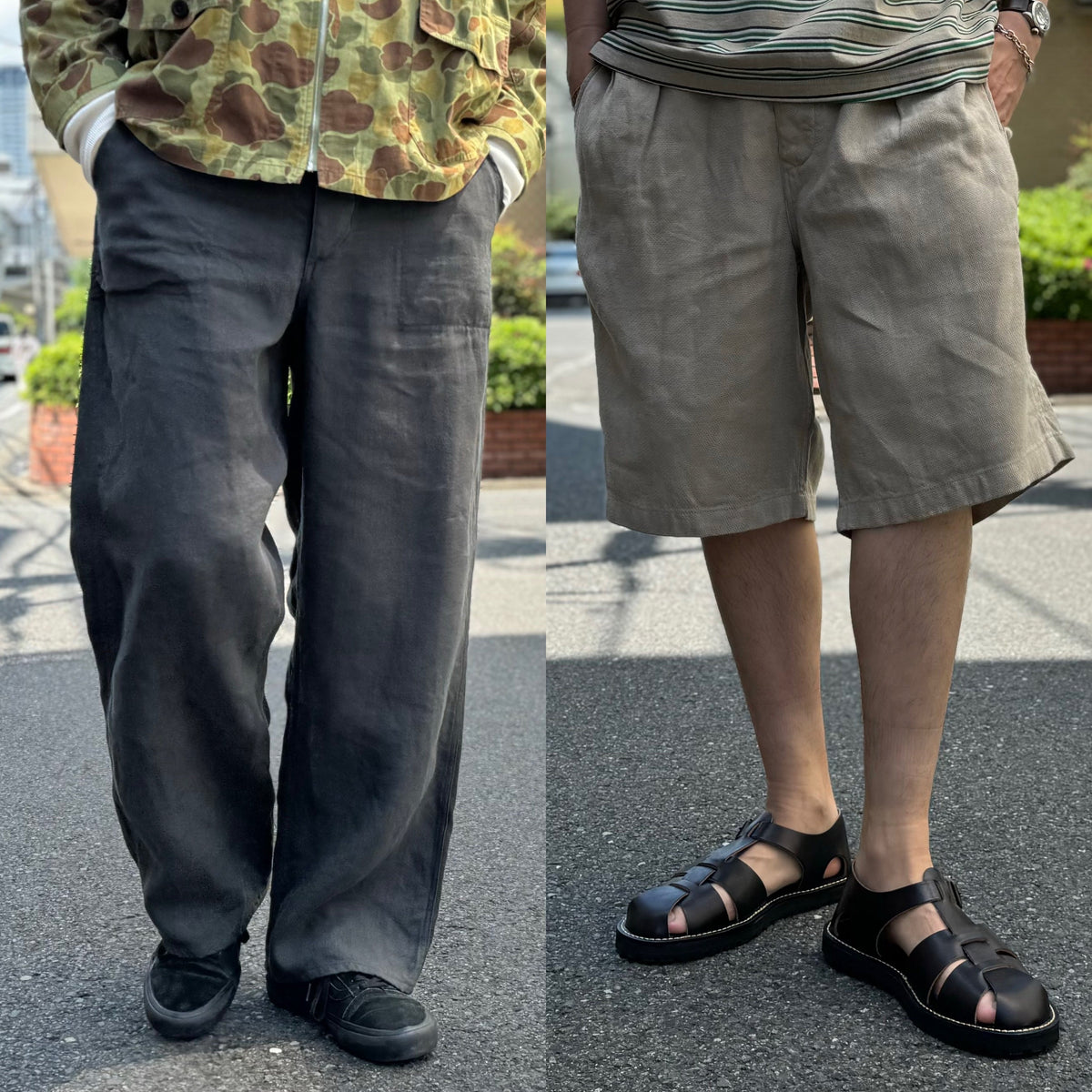 いま穿きたいパンツ》LINEN PIN OX – ナイジェル・ケーボン オンライン 