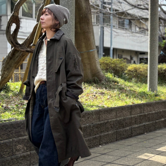 《軽いミリタリーコート》HARRY HALFTEX COAT