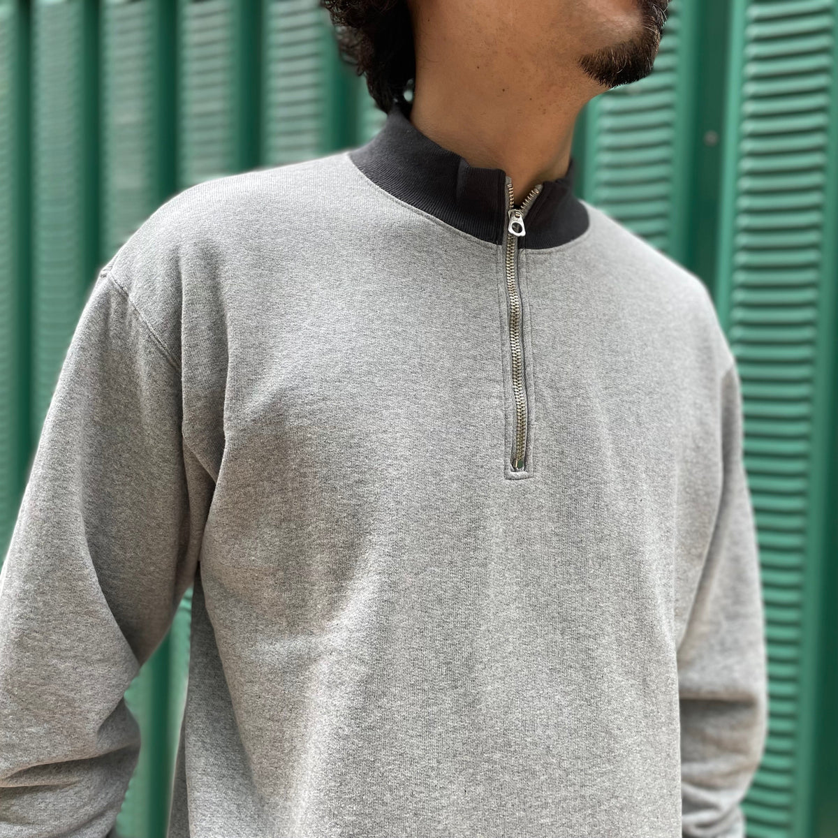 進化の過程で生まれた》ZIP UP PULL OVER SWEAT SHIRT – ナイジェル 