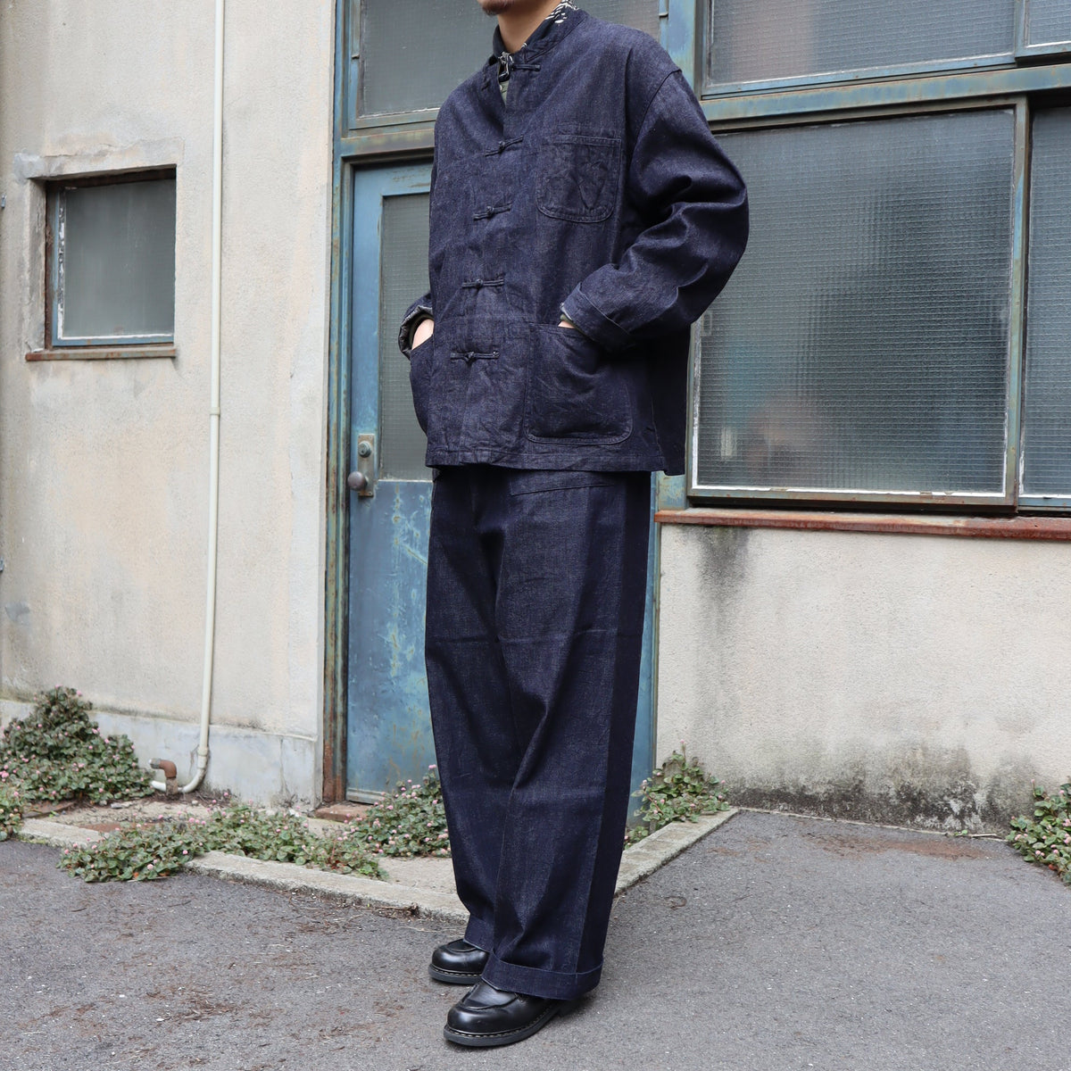 DECK PANT - 10oz DENIM – ナイジェル・ケーボン オンラインストア 