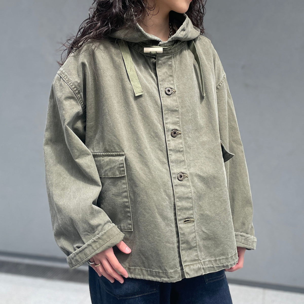 不安定なこの時期に》GUNNER JACKET - PIGMENT FADE – ナイジェル 