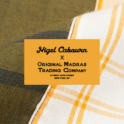 SS25 Nigel Cabourn × ORIGINAL MADRAS TRADING COMPANY